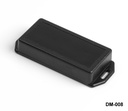 [DM-008-0-0-S-0] DM-008 with Wall Mount Black / Mounting Ear / Flanged Enclosure  361