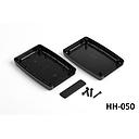 [HH-050-0-0-S-0] HH 050 Handheld Enclosure (Black) Pieces
