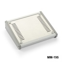 Caja metálica modular inclinada MM-195