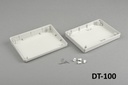 DT-100 Sloped Desktop Enclosure ( Light Gray ) Pieces 