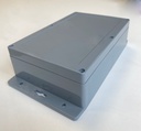 SF-256 IP-67 Flanged Heavy Duty Enclosures (Dark Gray, ABS, with Sticker Pool, Flat Cover, HB)