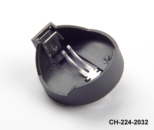 [CH-224-2032] CH-224-2032 Държач за щифт на батерия за монтаж на печатни платки за CR2032