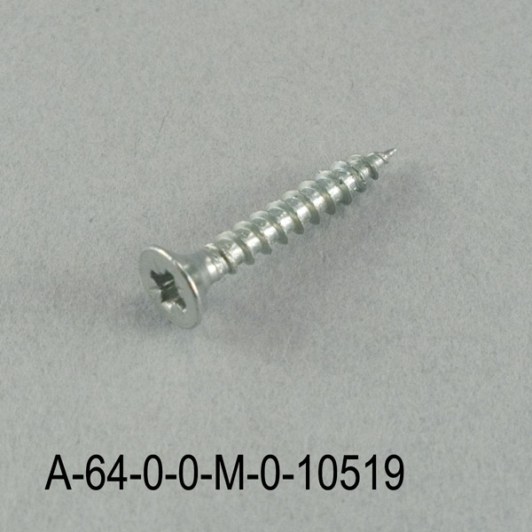 A-64 3x20 mm YHB SC Metallic Gray Screw