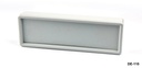 [DE-115-G-0-G-0] DE-115 Display Enclosure (Light Gray, Double-Sided Light Gray Panel)