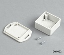 [DM-002-0-0-S-0] DM-002 with Wall Mount  Light grey / Mounting Ear / Flanged / Economical Enclosure 342
