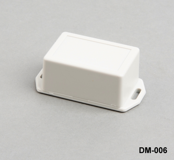 [DM-006-0-0-G-0] DM-006 with Wall Mount Light Grey / Mounting Ear / Flanged Enclosure 