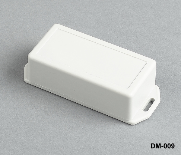 [DM-009-0-0-G-0] DM-009 with Wall Mount Light Grey / Mounting Ear / Flanged Enclosure 