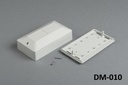 DM-010 Caja de montaje en pared gris claro Piezas completas Piscina adhesiva