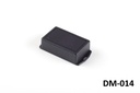 DM-014 Contenitore per montaggio a parete nero