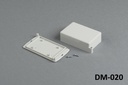 [DM-020-0-0-G-0] DM-020 Wall Mount Enclosure (Light Gray, no Sticker Pool, w 2 Screws)+