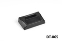 Caixa de secretária inclinada DT-065 (preto)