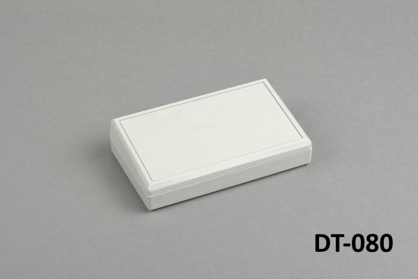 DT-080 Sloped Desktop Light Grey Enclosure 