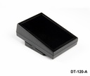 [DT-120-A-0-S-0] DT-120 ferde asztali szekrény ( fekete, ferde szerelőkészlettel )
