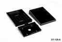 [DT-120-A-0-S-0] DT-120 ferde asztali szekrény (fekete, szerelőkészlettel)+
