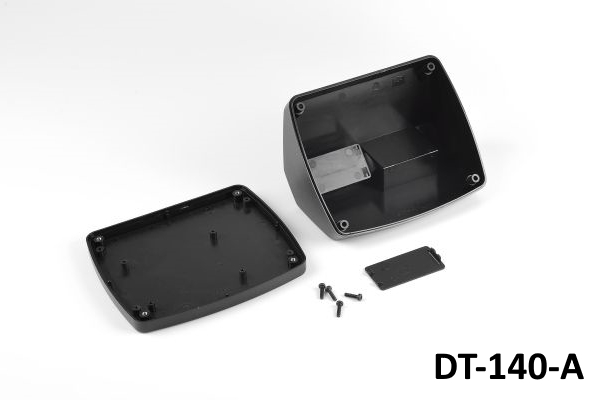 DT-140 Sloped Desktop (Black, w Battery Comp.)