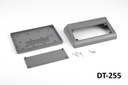 DT-255 Sloped Desktop Enclosure (Dark Gray )