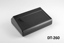 DT-260 Sloped Desktop Enclosure ( Black)