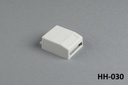 Caja portátil HH-030 (gris claro, abierta)