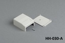 Caixa para dispositivos portáteis HH-030 (cinzento claro, fechada)