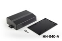 Caja portátil HH-040 (negra, con oreja de montaje) Piezas