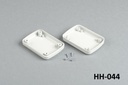 [HH-044-0-0-G-0] HH-044 Handheld Enclosure (Light Gray) Pieces