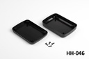 [HH-046-0-0-S-0] HH-046 Handheld Enclosure (Black) Pieces