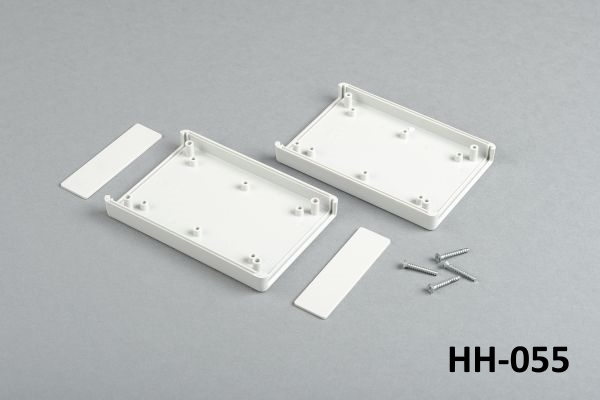 [HH-055-A-0-G-0] HH-055 Handheld Enclosure ( Light Gray, Fanel Panel) Pieces