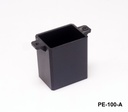 [PE-100-A-0-S-0] PE-100 Potting Enclosure (Black, Open Bottom) 878