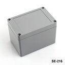 [SE-216-0-0-D-0] SE-216 IP-67 Sealed Enclosure (Dark Gray)-