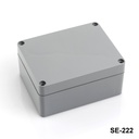[SE-222-0-0-D-0] SE-222 IP-67 Sealed Enclosure (Dark Gray)- 1049