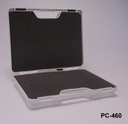 [PC-460-0-0-0-G-0] علبة بلاستيكية PC-460 (رمادي فاتح) مع رغوة