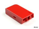 [Pi-312-0-0-K-0] Caja para Raspberry Pi Pi-312 (Roja)