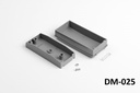 DM-025 Caja para lector de tarjetas de proximidad Piezas gris oscuro