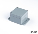 [SF-207-0-0-D-0] SF-207 IP-67 Flanged Sealed Enclosure (Dark Gray)