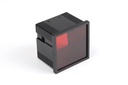 PT-240 Caja para panel Din (negra) Panel+ rojo