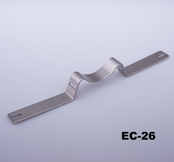 [EC-26-0-0-S-0 EC-26 Pole mounting bracket Stainless (260 mm)