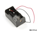 [BH-111-A] 1 бр. държач за батерии с размер UM-1 / D (с кабел)