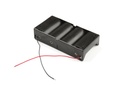 [BH-143-1A] BH-143-1A 4 бр. държачи за батерии с размер UM-1 / D (един до друг) (с кабел)