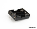 [BH-331-1P] 3 pcs UM-3 / AA size Battery Holder (Side by side) (PCB pin) 5506