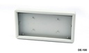 [DE-100-T-0-G-0] DE-100 Display Enclosure (Light Gray, Transparent Panel)