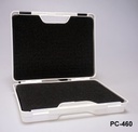 PC-460 Caja de plástico ( Blanca ) con espuma