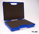 PC-460 Caja de plástico azul con espuma