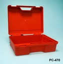 PC-470 Caja de plástico ( Roja )