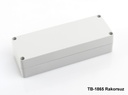 TB-1865 IP-67 Enclosure with Moulded (Light Gray, No Gland, ABS, V0) 11869