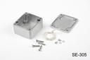 [SE-305-0-0-A-0] Caixa de alumínio selada SE-305 IP-65