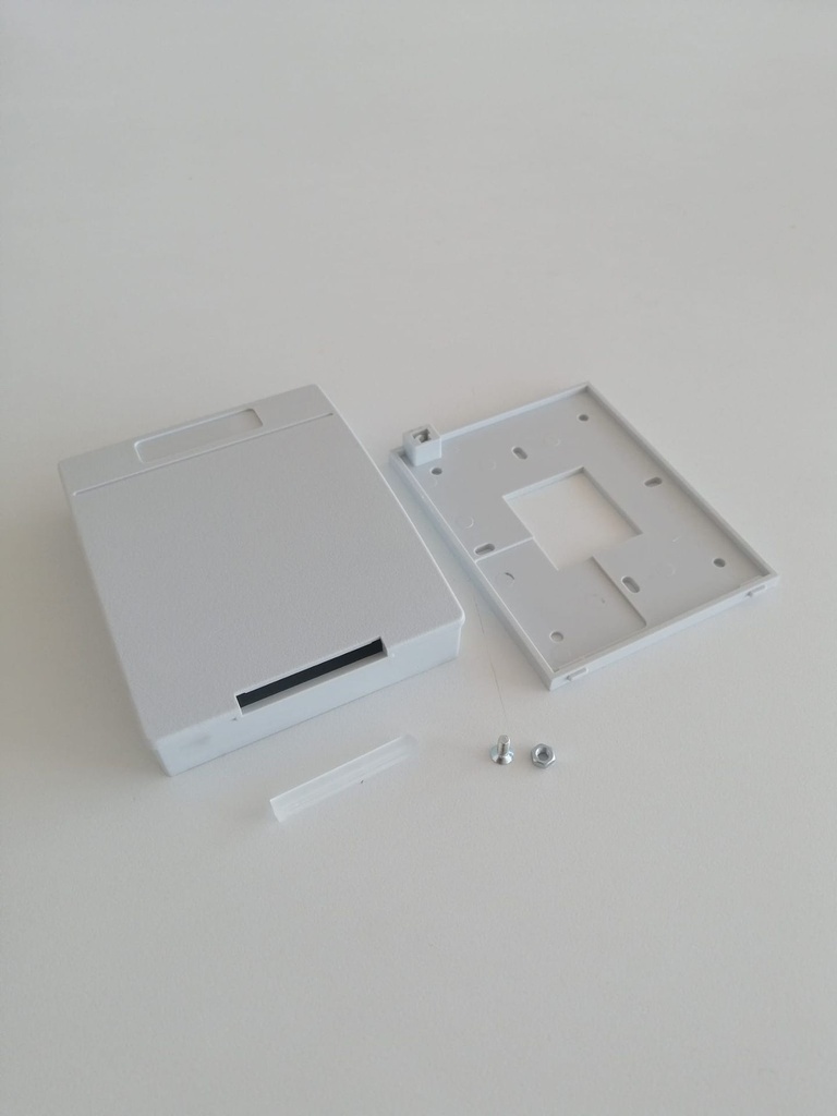 Dm-027 Caja para lector de tarjetas de proximidad gris claro