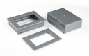 Caja para panel de operador Op-310 Piezas gris oscuro