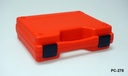 Caixa de plástico PC-278 vermelha