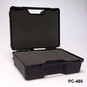[pc-480-0-0-0-s-0] علبة بلاستيكية PC-480 (أسود)++