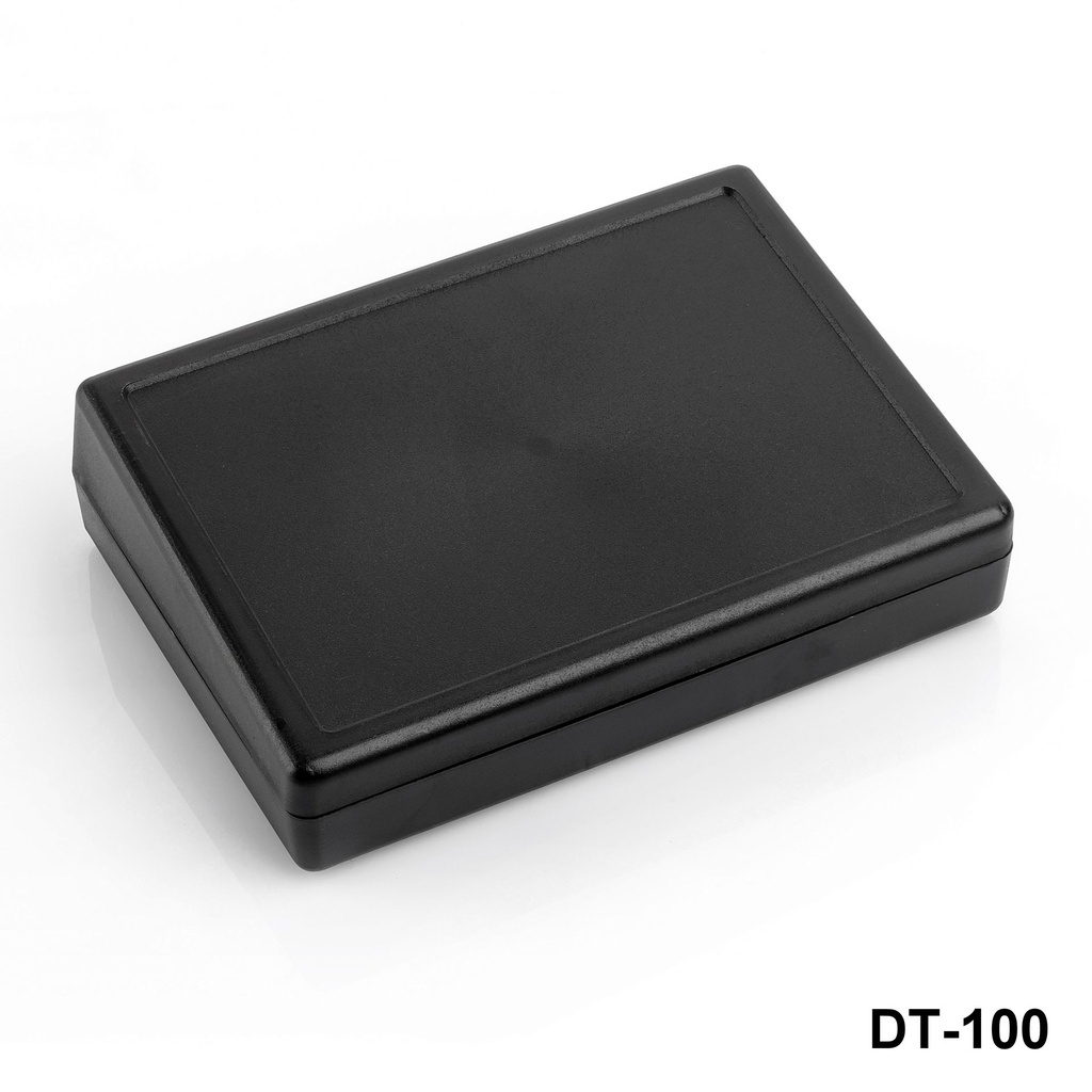 DT-100-0-0-0-0-S-0] 	حاوية سطح المكتب المنحدر DT-100 (أسود، بدون أذن تركيب)